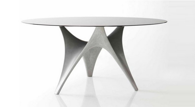 混凝土、混凝土桌子