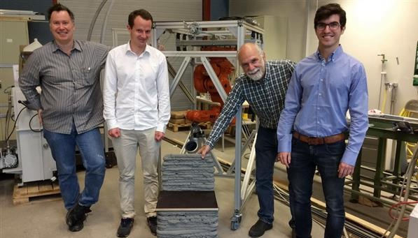 混凝土、混凝土3D打印機(jī) 、可移動混凝土3D打印機(jī) 