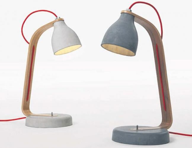 混凝土、Heavy Desk桌燈