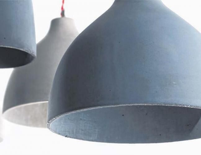 混凝土、Heavy燈罩