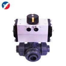 Q614-615S氣動(dòng)塑料三通球閥