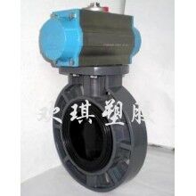 塑料氣動(dòng)法蘭蝶閥